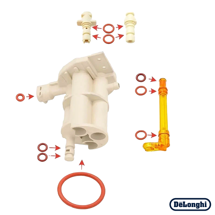 Ремкомплект верхнего поршня термоблока Delonghi ESAM, EAM 10406047