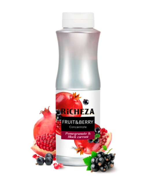 Концентрат Richeza (Ричеза) Гранат-Черная Смородина 1 л 03529
