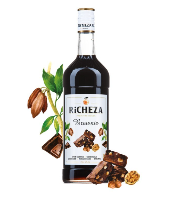 Сироп RiCHEZA (Ричеза) Брауни 1л 01923