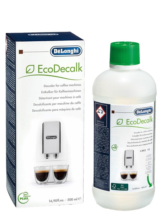 Жидкость для декальцинации EcoDecalk Delonghi 500 мл. 10410244 - фото 978